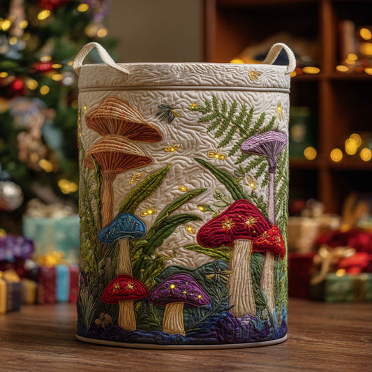 Wildroot Haven Quilted Laundry Basket NCU0PTT2328