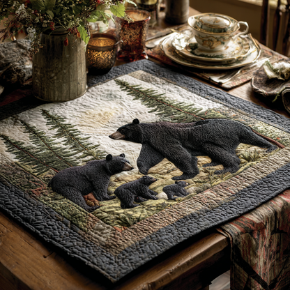 Wildwood Lodge Quilted Table Topper NCU0PTT889