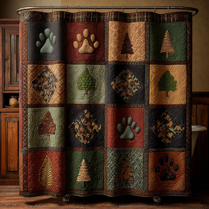 Wildwood Paws Shower Curtain NCU0PTT2863