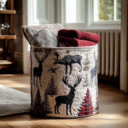 Wildwood Pursuit Quilted Laundry Basket NCU0PTT1913