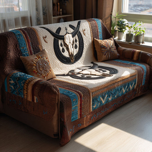 Windcarved Ancestry Quilted Sofa Cover NCU0PTT2806