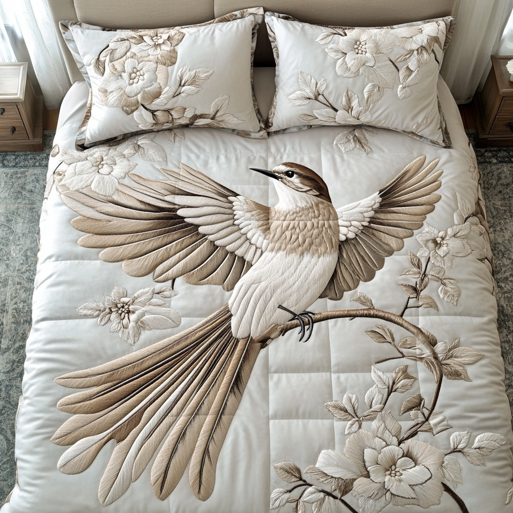 Winged Beauty Duvet Cover Set NCU0DDK325