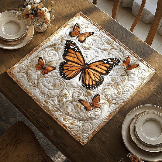 Winged Garden Quilted Table Topper NCU0DV654