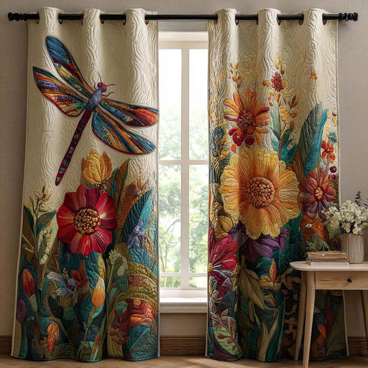 Winged Harmony Quilted Curtains NCU0NNT2561