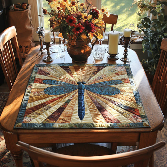 Winged Jewel Quilted Table Topper NCU0DV664