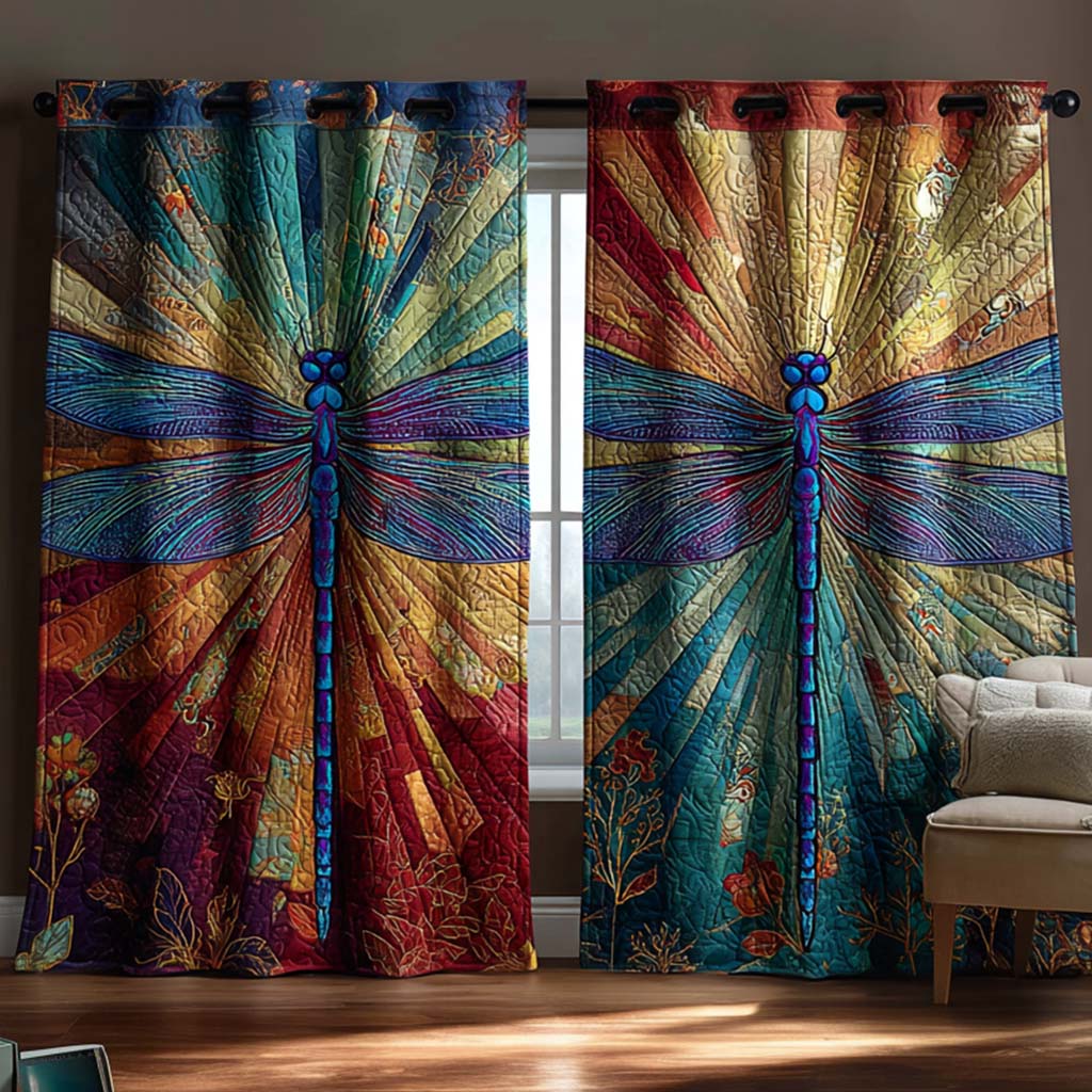 Winged Serenity Quilted Curtains NCU0NNT2562