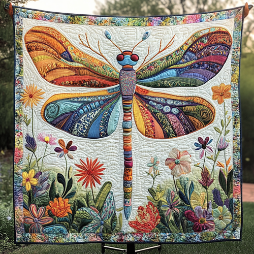 Wings of Serenity Quilted Blanket NCU0DK2072