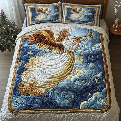 Wings of Harmony 3-Piece Quilted Bedding Set NCU0TL2152