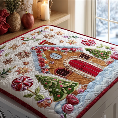 Winter Lodge Quilted Washer and Dryer Cover NCU0DV888