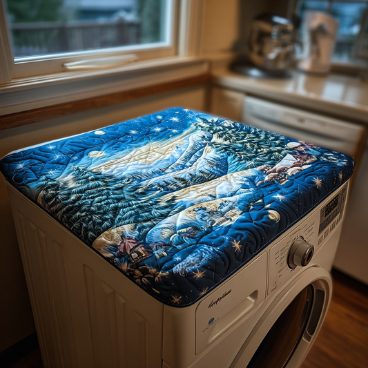 Winter Lodge Quilted Washer and Dryer Cover NCU0NNT1649