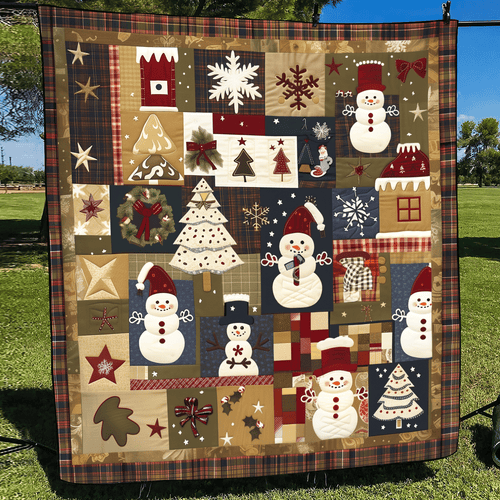 Winter Wonderland Quilted Blanket NCU0TH1024