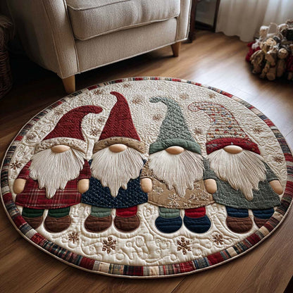 Winter Blessing Quilted Round Mat NCU0NNT2059