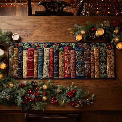 Winter Bookpath Quilted Table Runner NCU0NTV807