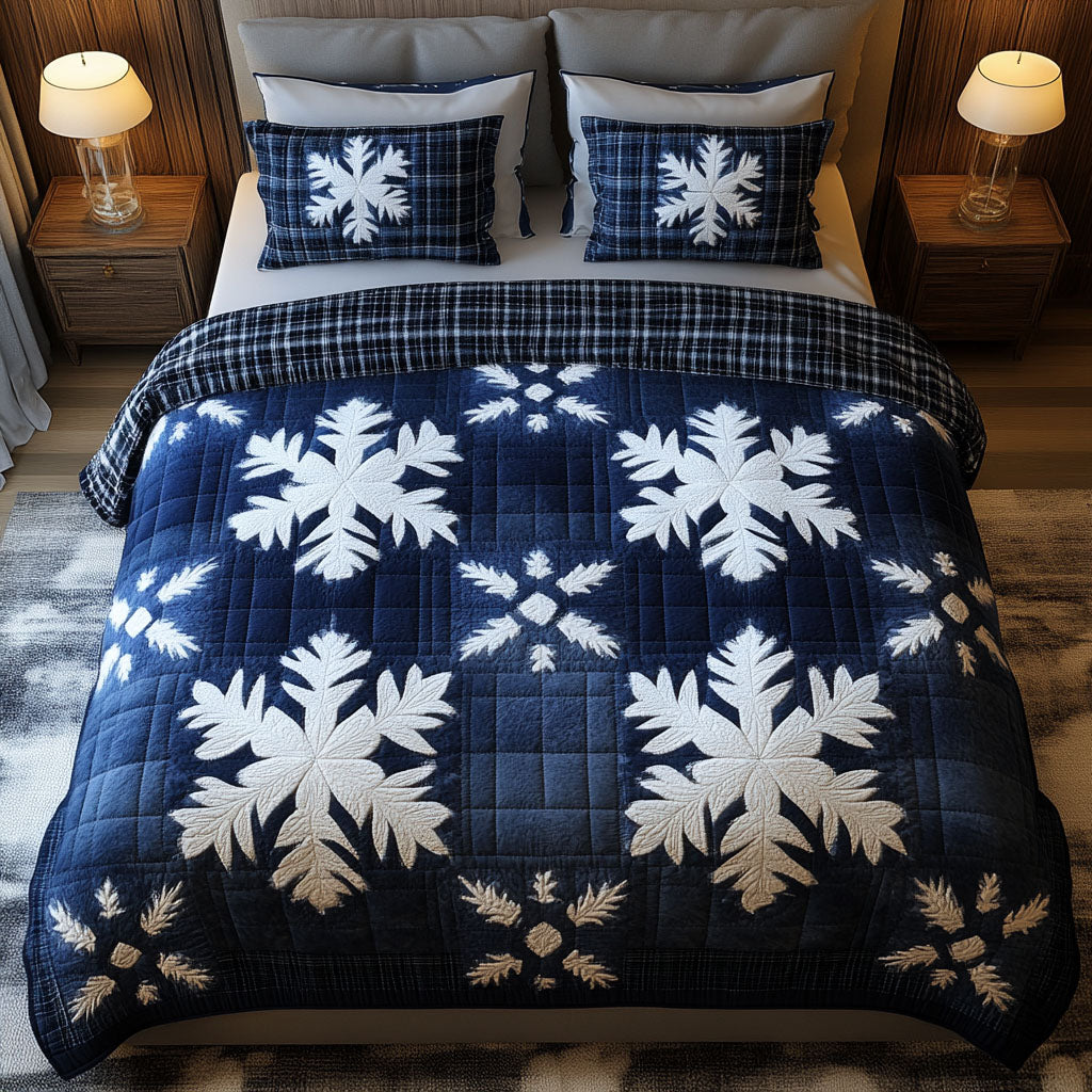 Winter Express 3-Piece Quilted Bedding Set NCU0PT2205