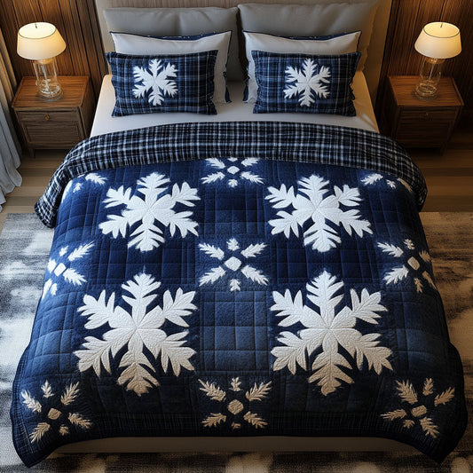 Winter Express 3-Piece Quilted Bedding Set NCU0PT2205