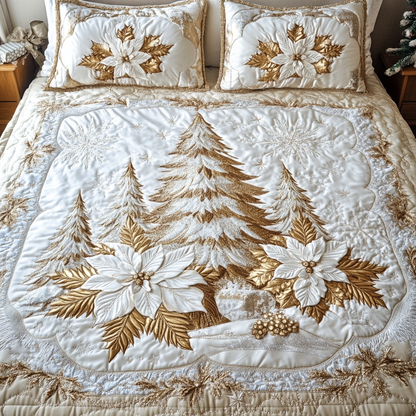 Winter Glow Haven Quilted Bedding Set NCU0DV1991