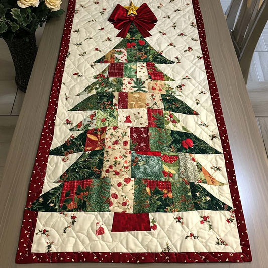 Winter Glow Quilted Table Runner NCU0NNT1665