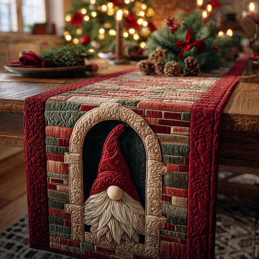 Winter Gnome Quilted Table Runner NCU0NTV537