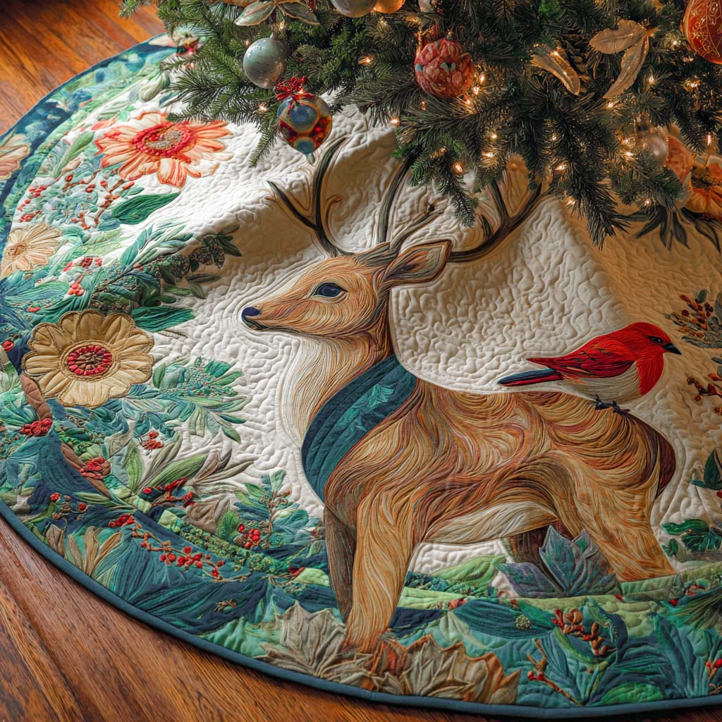 Winter Grace Quilted Tree Skirt NCU0NXD1000