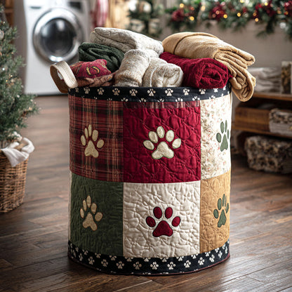 Winter Hearth Quilted Laundry Basket NCU0NTV607