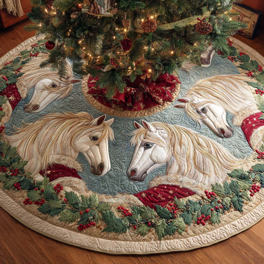 Winter Majesty Quilted Tree Skirt NCU0NXD644