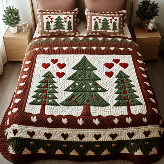 Winter Purrfection 3-Piece Quilted Bedding Set NCU0PT2145