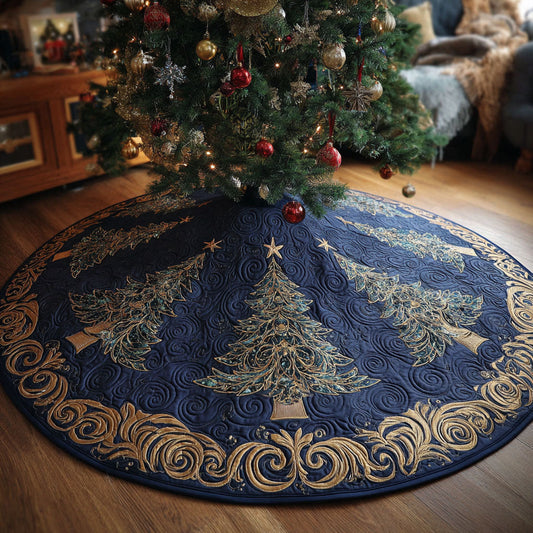 Winter Sonata Quilted Tree Skirt NCU0NTV332