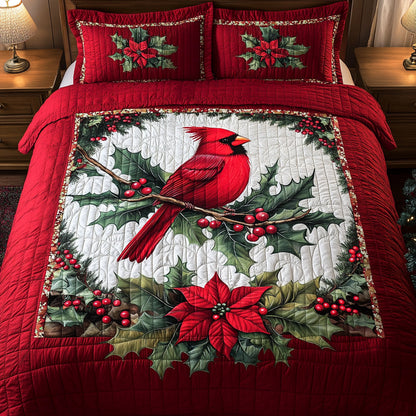 Winter Wings Quilted Bedding Set NCU0VH041