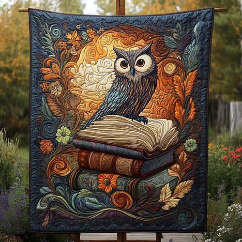 Wise Owl Tales Quilted Blanket NCU0DK1260