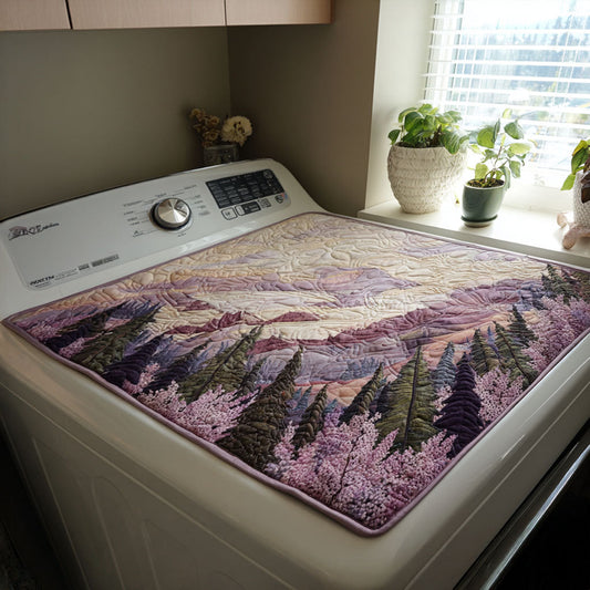 Wisteria Winds Quilted Washer and Dryer Cover NCU0PTT1028