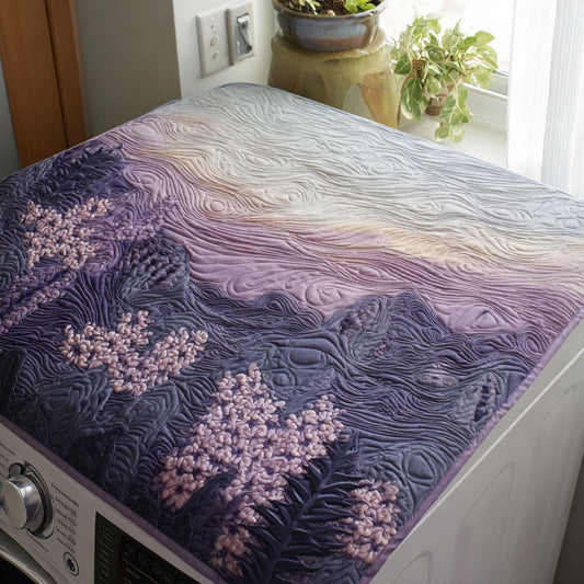 Wisteria Winds Quilted Washer and Dryer Cover NCU0PTT1029