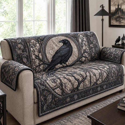 Witch Landing Quilted Sofa Cover NCU0DV2371