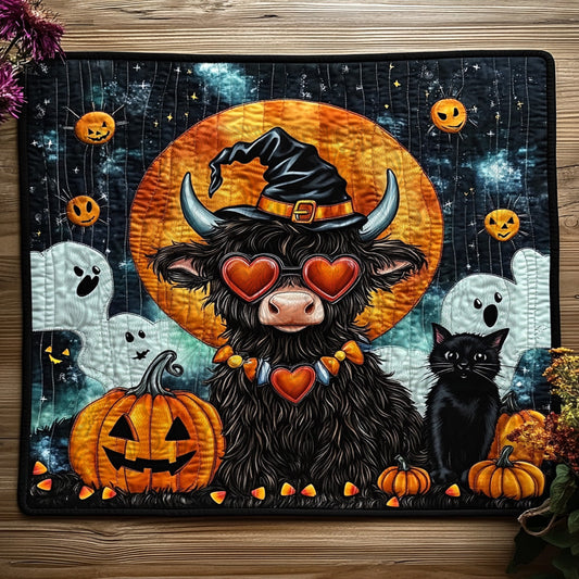 Witch Hat Highlander Quilted Placemat NCU0TL1282