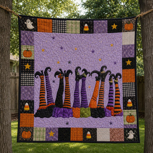Witch Landing Quilted Blanket NCU0DV2274