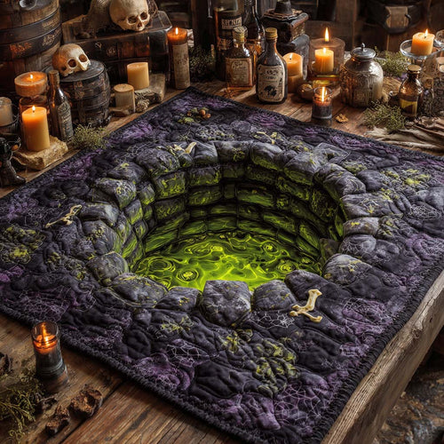 Witch Poison Well Quilted Table Topper NCU0NXD380