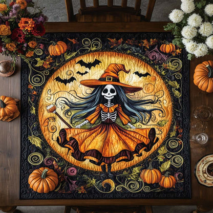 Witchy Whirl Quilted Table Topper NCU0NNT1499