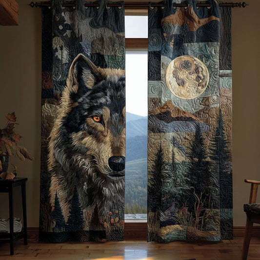 Wolfpine Quilted Curtains NCU0PTT2074