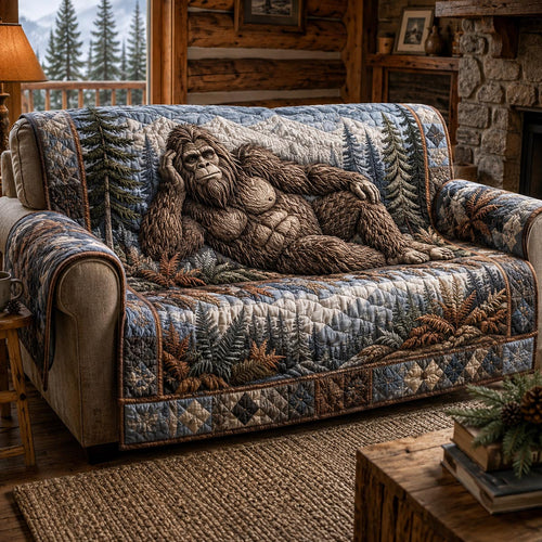Woodland Bum Quilted Sofa Cover NCU0DV2215