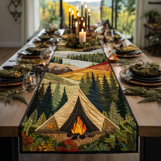 Woodland Camp Quilted Table Runner NCU0DV1186