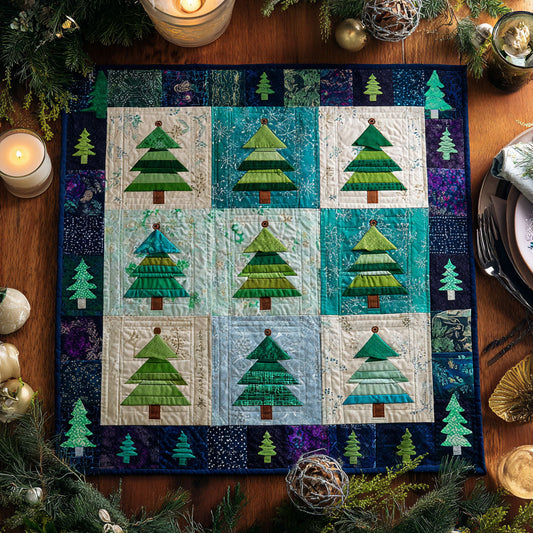 Woodland Echoes Quilted Table Topper NCU0NTV136