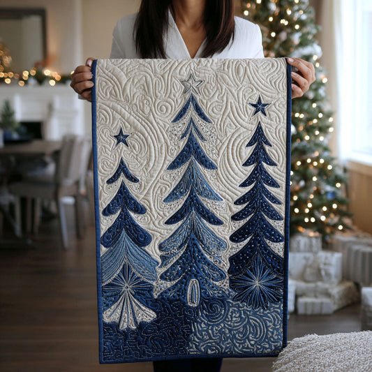 Woodland Fir Quilted Table Runner NCU0PTT1372