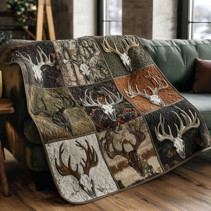 Woodland Guardian Quilted Blanket NCU0PTT1978