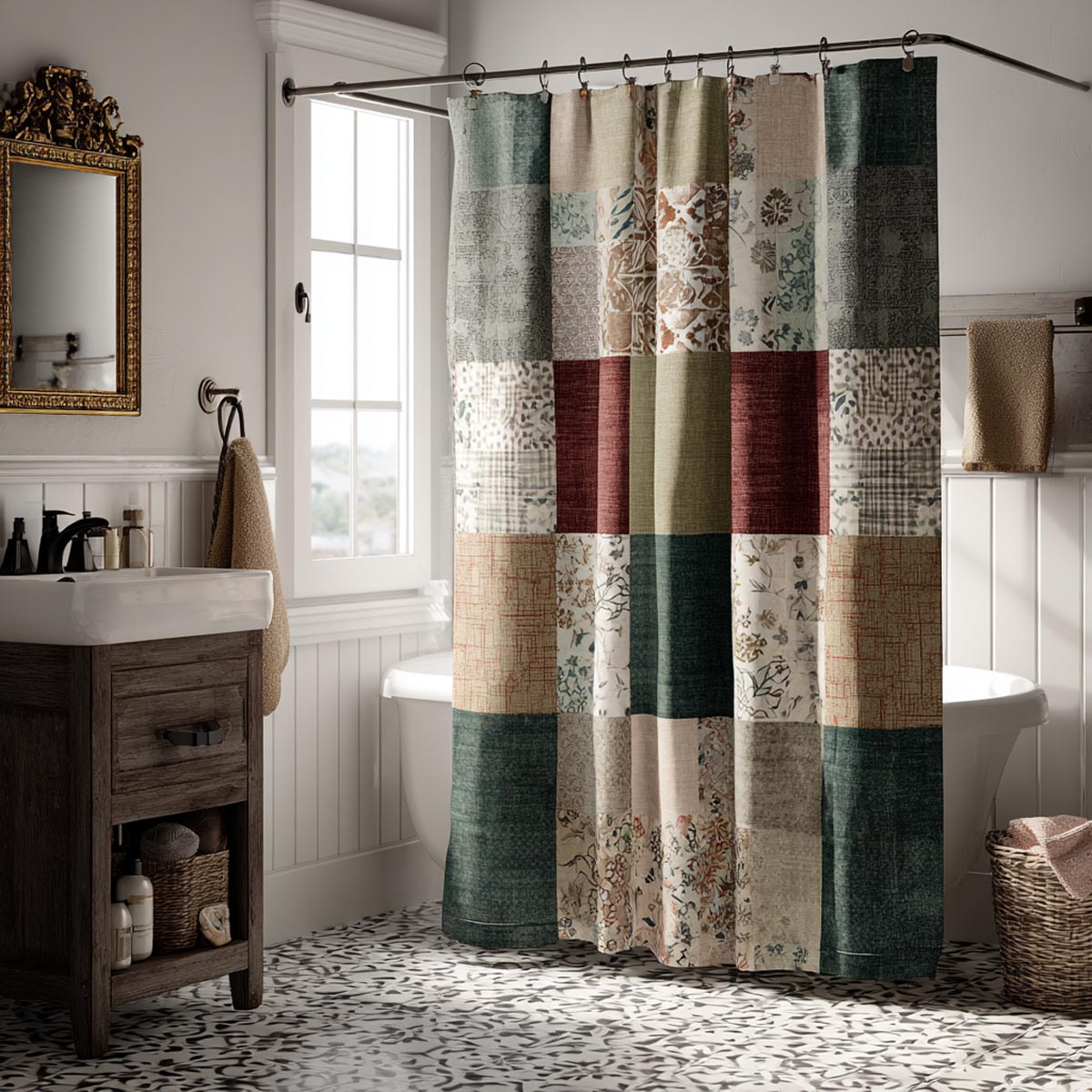 Woodland Home Shower Curtain NCU0DV1909