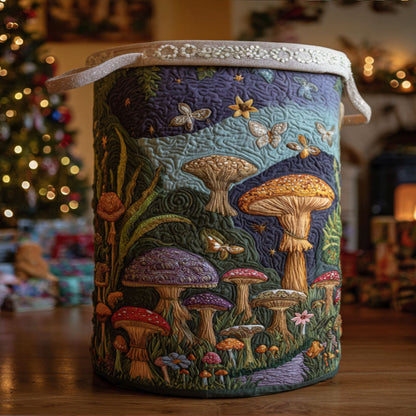 Woodland Magic Quilted Laundry Basket NCU0PTT2329