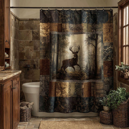 Woodland Patch Shower Curtain NCU0NNT2905