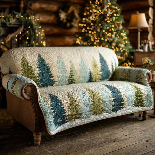 Woodland Peace Quilted Sofa Cover NCU0DV1439