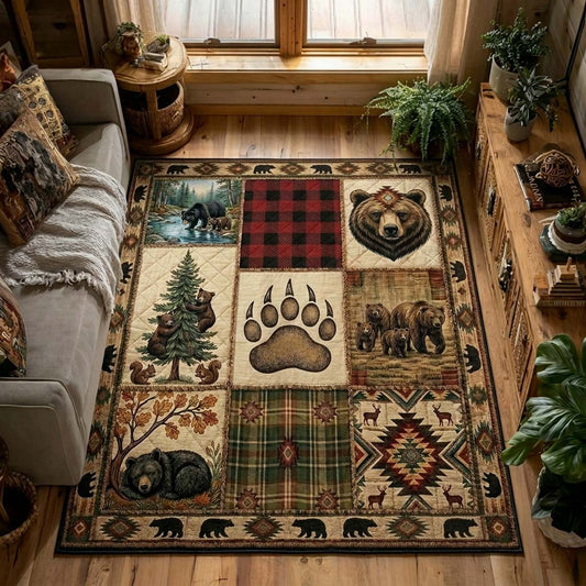 Woodland Pines Retreat Area Rug NCU0DQQ0777