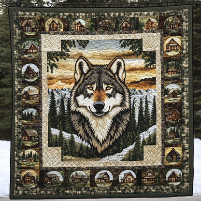 Woodland Protector Quilted Blanket NCU0DK748