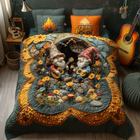 Woodland Serenade 3-Piece Quilted Bedding Set NCU0PTT095