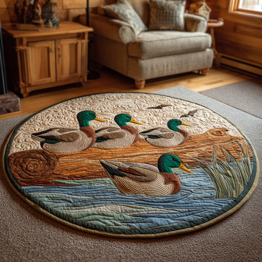 Woodland Spirit Quilted Round Mat NCU0NNT1968